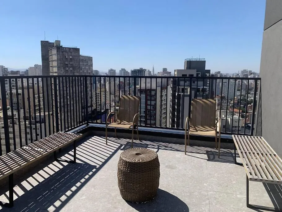 Lindo Studio A 400M Hosp Sirio Libanes Sao Paulo Apartment