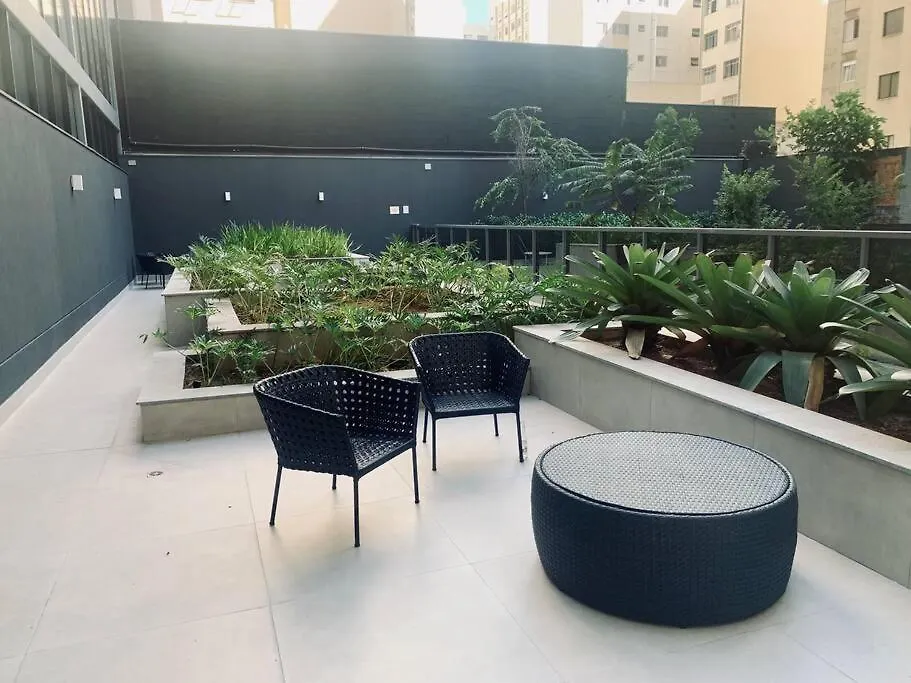 Apartment Lindo Studio A 400M Hosp Sirio Libanes Sao Paulo